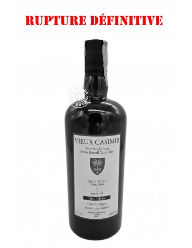 Rhum Vieux Clairin Casimir 8 ans...