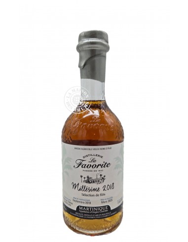 Rhum La Favorite Vieux Millésime 2018...