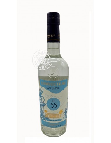 Rhum Longueteau "Le 55" blanc 55%